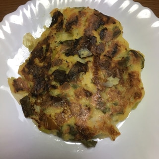 肉なし豆腐ふわふわネギ焼き